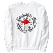 Sweatshirt Le Noël de la Cabrona préférée du Père Noël