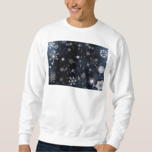 Sweatshirt Le Noël de SlipperyJoe, hiver magique paisible à