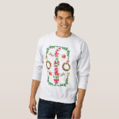 Sweatshirt Le Noël horrible ultime (Devant entier)