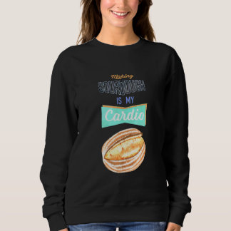 Sweatshirt Le pain au levain est mon cardio pour les fabrican