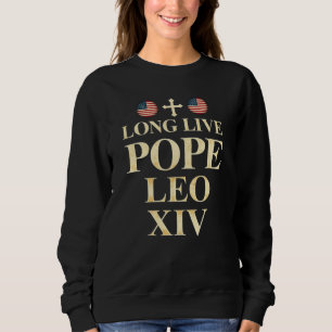 Sweatshirt Le Pape Léon XIV - Une nouvelle ère de foi et de l