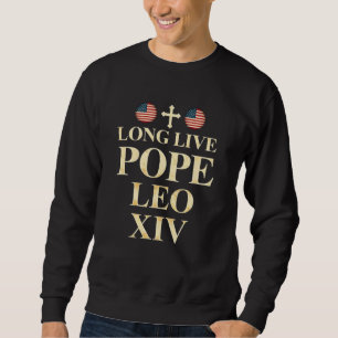 Sweatshirt Le Pape Léon XIV - Une nouvelle ère de foi et de l