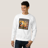 Sweatshirt Le Parc national de Joshua Tree | Jacklapin (Devant entier)