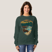 Sweatshirt Le Parc national de Katmai (Devant entier)