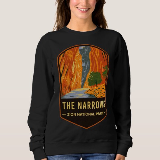 Sweatshirt Le Parc national de Narrows Zion (Devant)