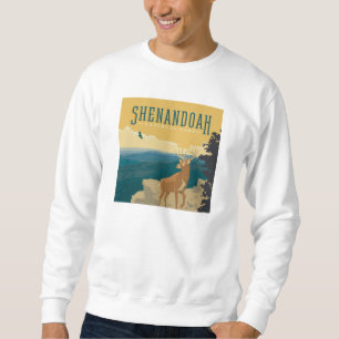 Sweatshirt Le Parc national de Shenandoah Cerf