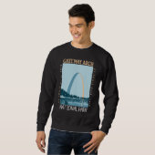 Sweatshirt Le parc national Gateway Arch est en danger (Devant entier)