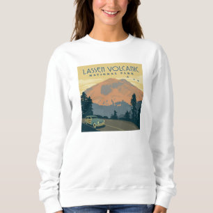 Sweatshirt Le Parc national volcanique de Lassen   Voyage rou