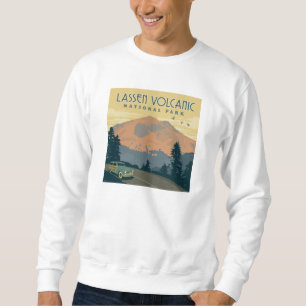 Sweatshirt Le Parc national volcanique de Lassen Voyage rou
