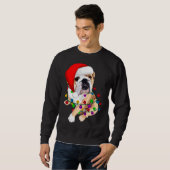 Sweatshirt Le Père Noël de l'Angleterre (Devant entier)