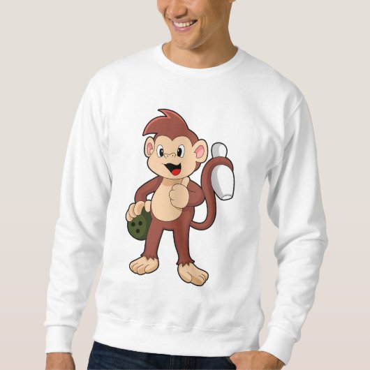 Sweatshirt Le Petit Bowling (Devant)