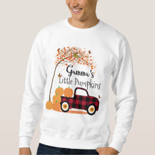 Sweatshirt Le petit Camion Rouge Citrouille de Gamma Automne