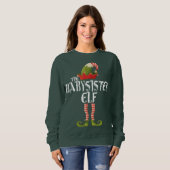 Sweatshirt le petit elfe soeur (Devant entier)