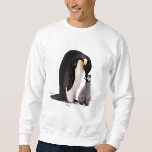 Sweatshirt Le pingouin consolident (Devant)