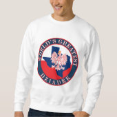 Sweatshirt Le plus grand Dziadek du monde (Devant)