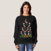 Sweatshirt Le poison de Santa Hat (Devant entier)