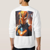 Sweatshirt Le pouvoir du plasma : libérer le héros à l'intéri (Dos)