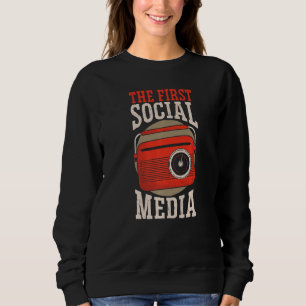 Sweatshirt Le premier emploi sur les médias sociaux Gestionna
