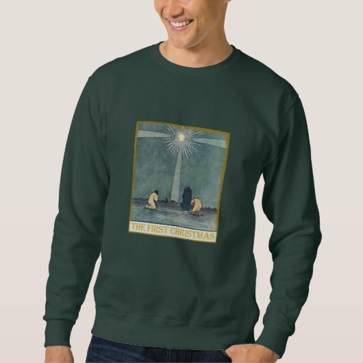 Sweatshirt Le premier Noël (Devant)