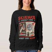 Sweatshirt Le Professeur De Sciences Ne S'Intéresse Pas À Ce  (Devant)