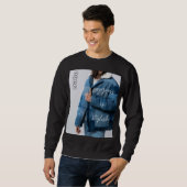 Sweatshirt Le progrès est élégant (Devant entier)