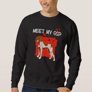 Sweatshirt Le Propriétaire Drôle Du Chien Rencontre Mon Bff G