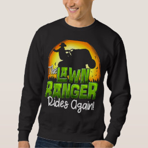Sweatshirt Le Ranger De Pelouse Repart À Nouveau Tracteur De