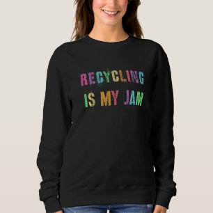 Sweatshirt Le Recyclage Scolaire Est Mon Jam Recycle Enseigne