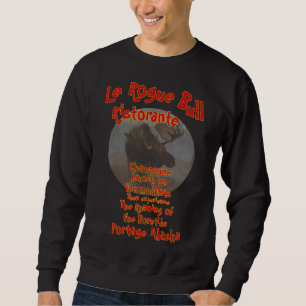 SWEATSHIRT LE ROGUE BULL RESTAURANT PARIS FRANCE
