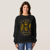 Sweatshirt Le roi Charles III du Royaume-Uni (Devant entier)