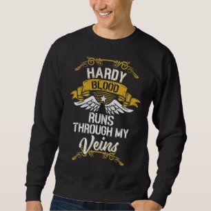 Sweatshirt Le Sang Hardy Traverse Mes Veines