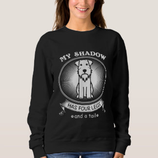 Sweatshirt Le Schnauzer Miniature Est Mon Chien Est Mon Ombre