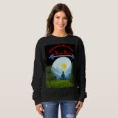 Sweatshirt Le silence est la véritable superpuissance | Plein (Devant entier)