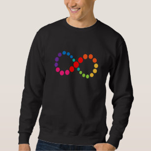 Sweatshirt Le spectre infini de l'autisme colorent l'adepte d