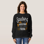 Sweatshirt Le surf n'est pas quelque chose que vous retirez d (Devant entier)
