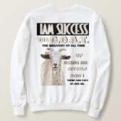 Sweatshirt Le T-Shirt CHEVRE (Design dos)