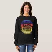 Sweatshirt Le Tabac À Alcool Et Les Armes À Feu Devraient Êtr (Devant entier)