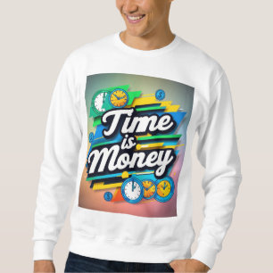 Sweatshirt Le temps est l'argent