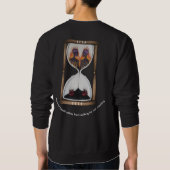 Sweatshirt Le temps passe. (Dos)