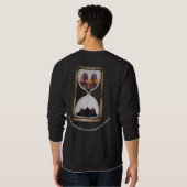 Sweatshirt Le temps passe. (Dos entier)