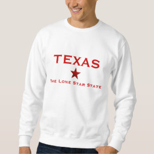 Sweatshirt Le Texas - état solitaire d'étoile
