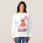 Sweatshirt Le Tickle Me Elmo Original (Devant entier)