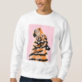Sweatshirt Le Tiger Rizz (Devant)