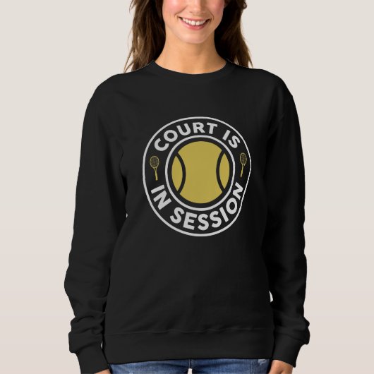 Sweatshirt Le Tribunal Est En Session (Devant)