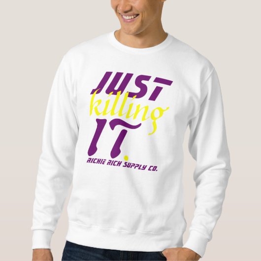 Sweatshirt Le tuer juste (Devant)