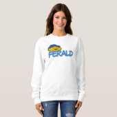Sweatshirt Le visage et le nom de Ferald (Devant entier)