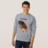Sweatshirt "Le visiteur" Space Rock de l'espace (Devant entier)