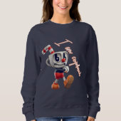 Sweatshirt Le voyage Animé de Cuphead (Devant)