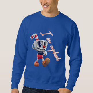 Sweatshirt Le voyage Animé de Cuphead