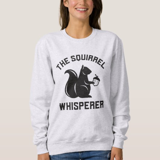 Sweatshirt Le Whisperer d'écureuil | Écureuil (Devant)